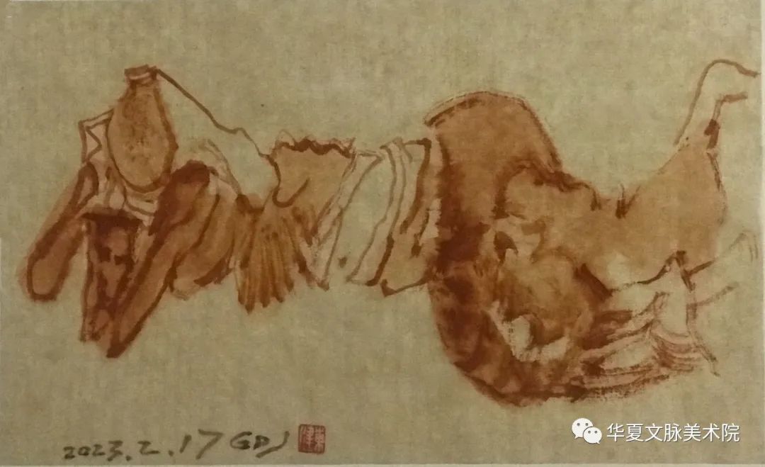 著名画家郭东健应邀参展“大岳回声——当代中国画学术典范六十家作品观摩展”