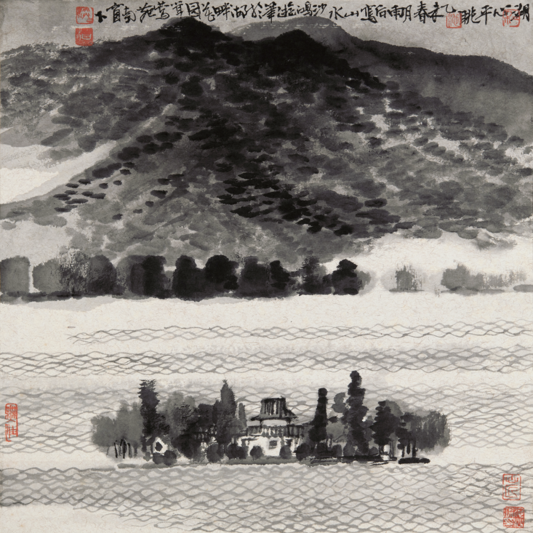 随心随缘，池沙鸿国画山水作品欣赏