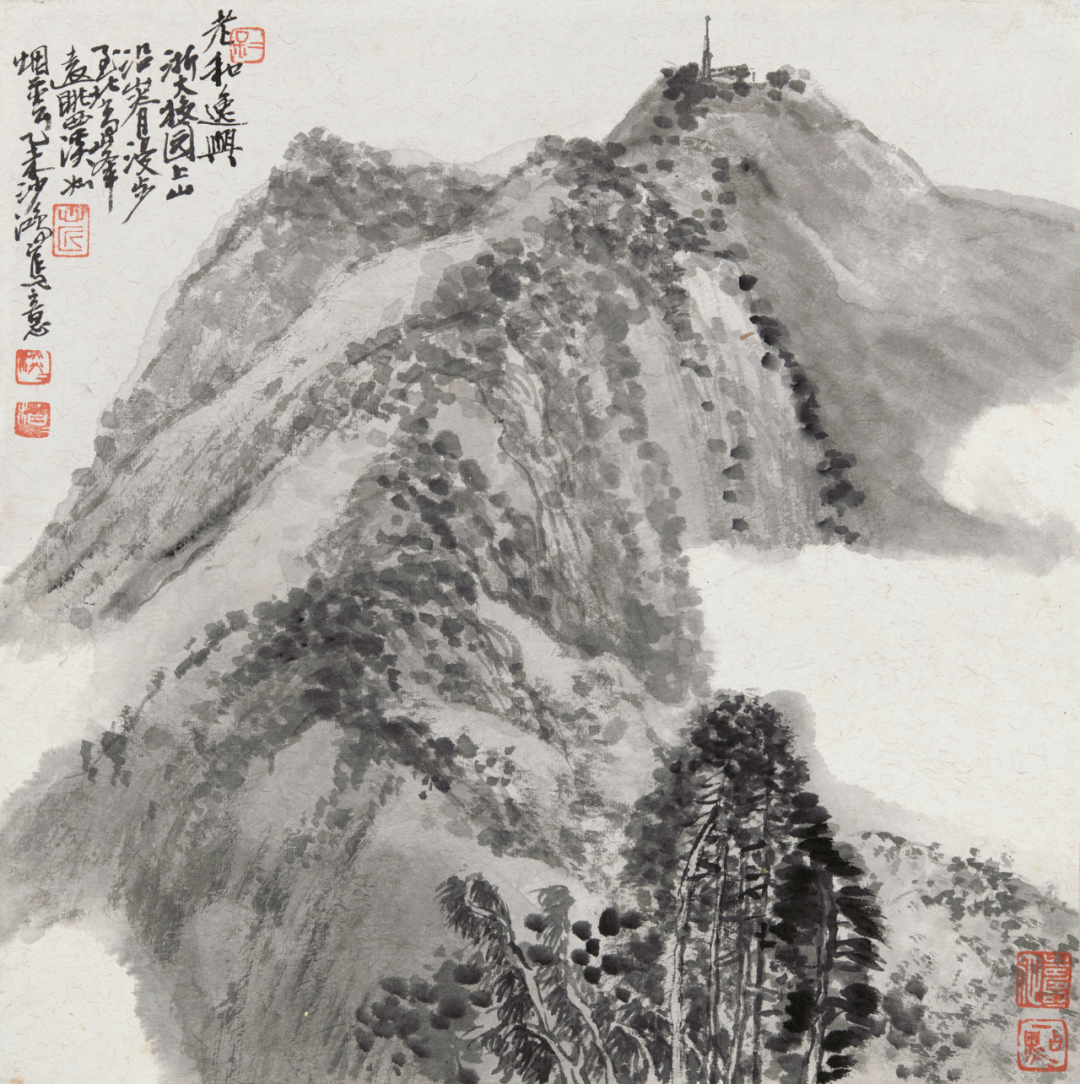 随心随缘，池沙鸿国画山水作品欣赏