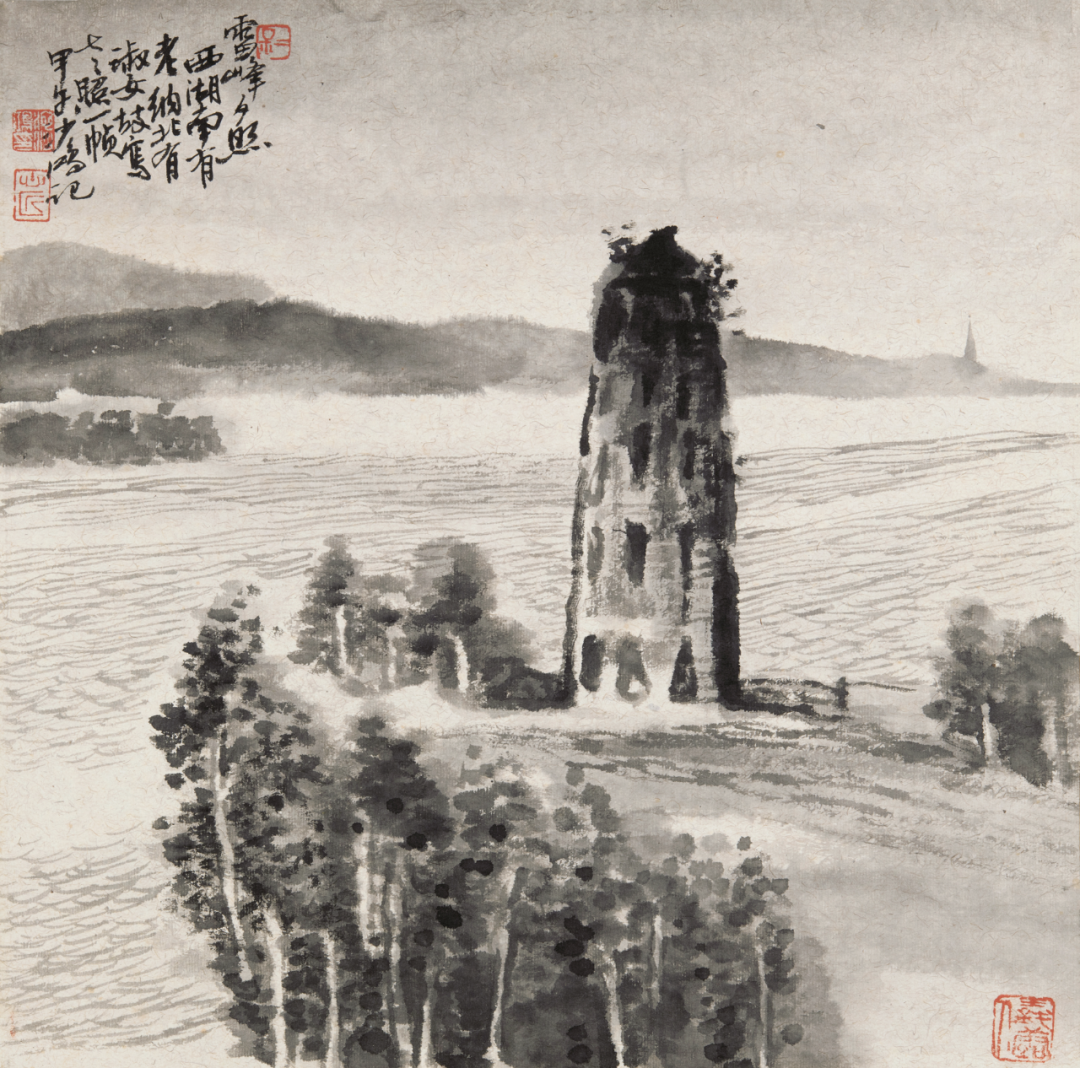 随心随缘，池沙鸿国画山水作品欣赏