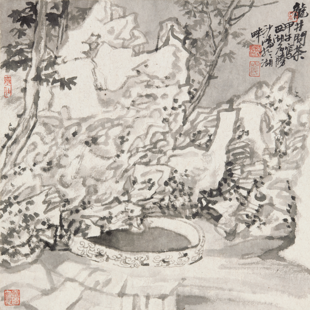 随心随缘，池沙鸿国画山水作品欣赏