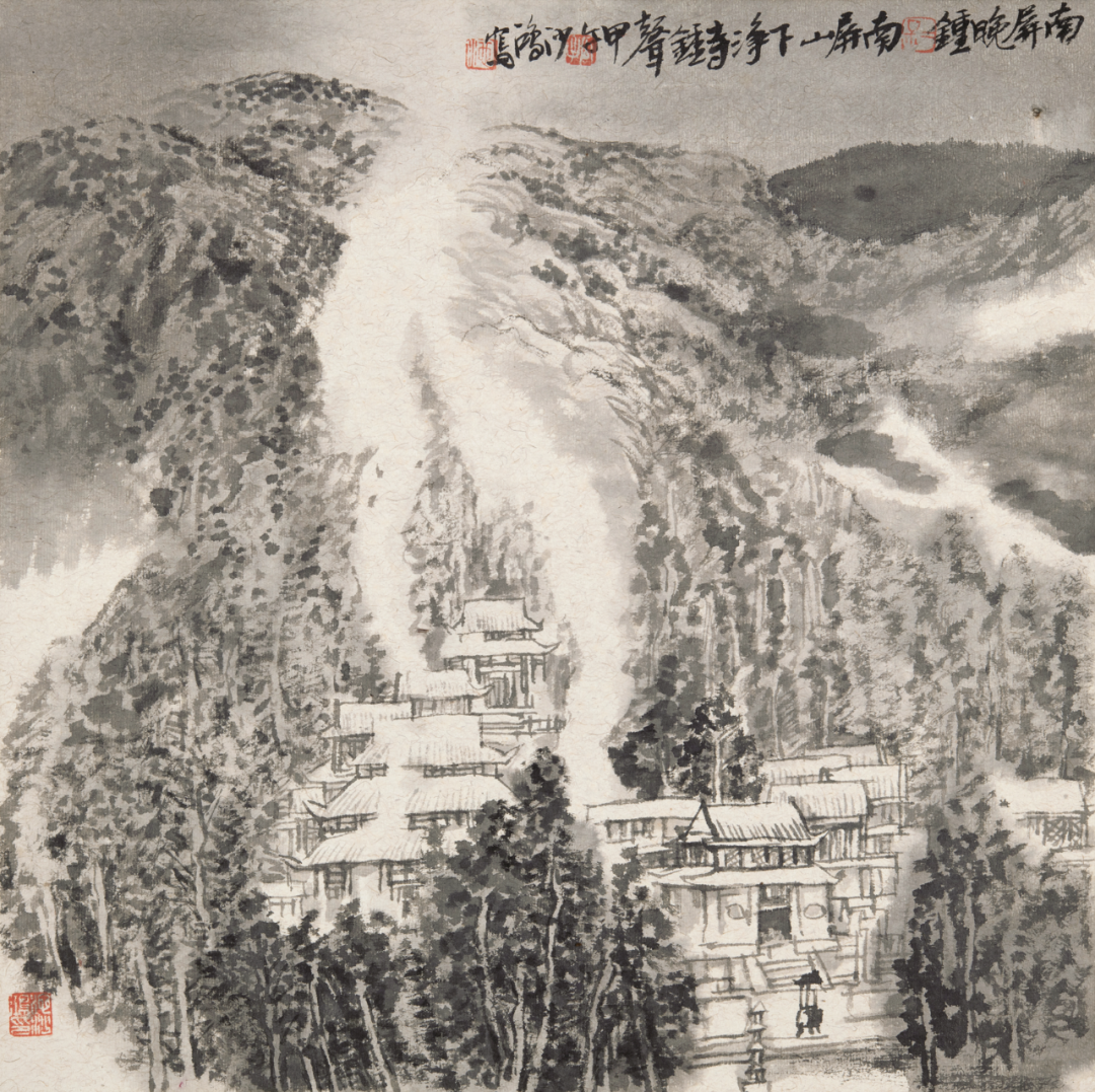 随心随缘，池沙鸿国画山水作品欣赏