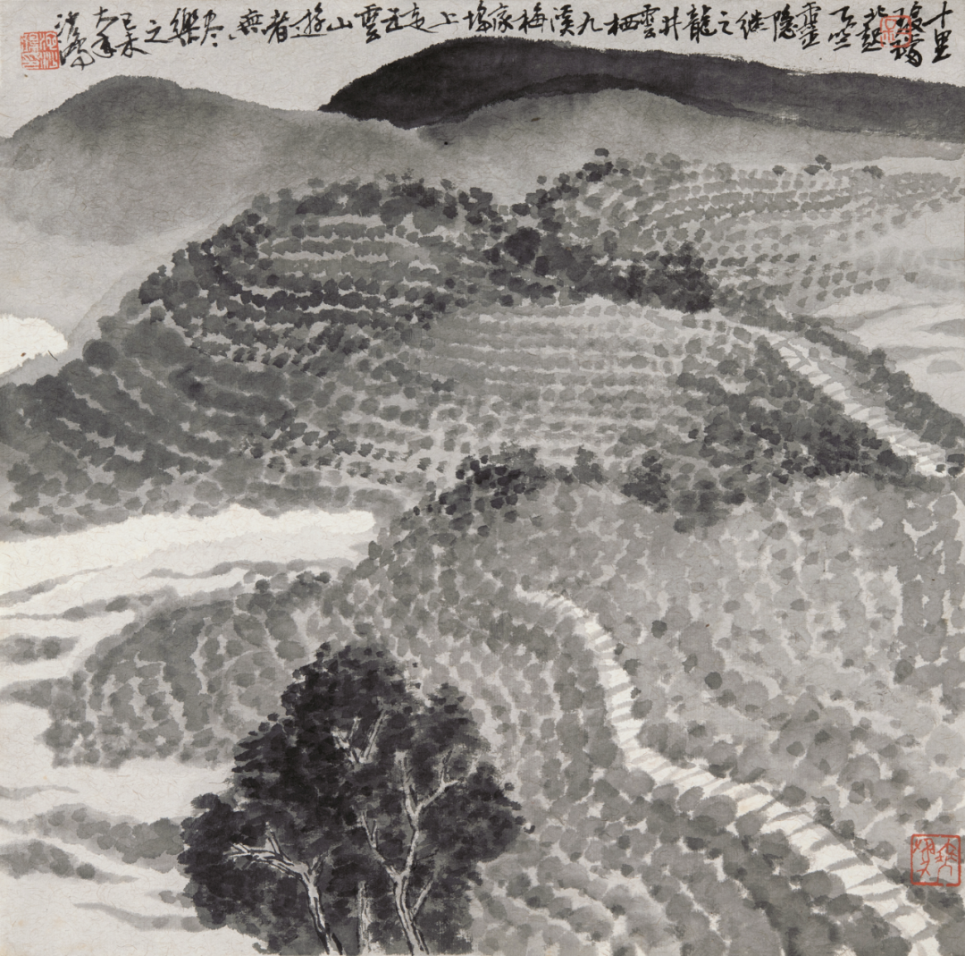 随心随缘，池沙鸿国画山水作品欣赏