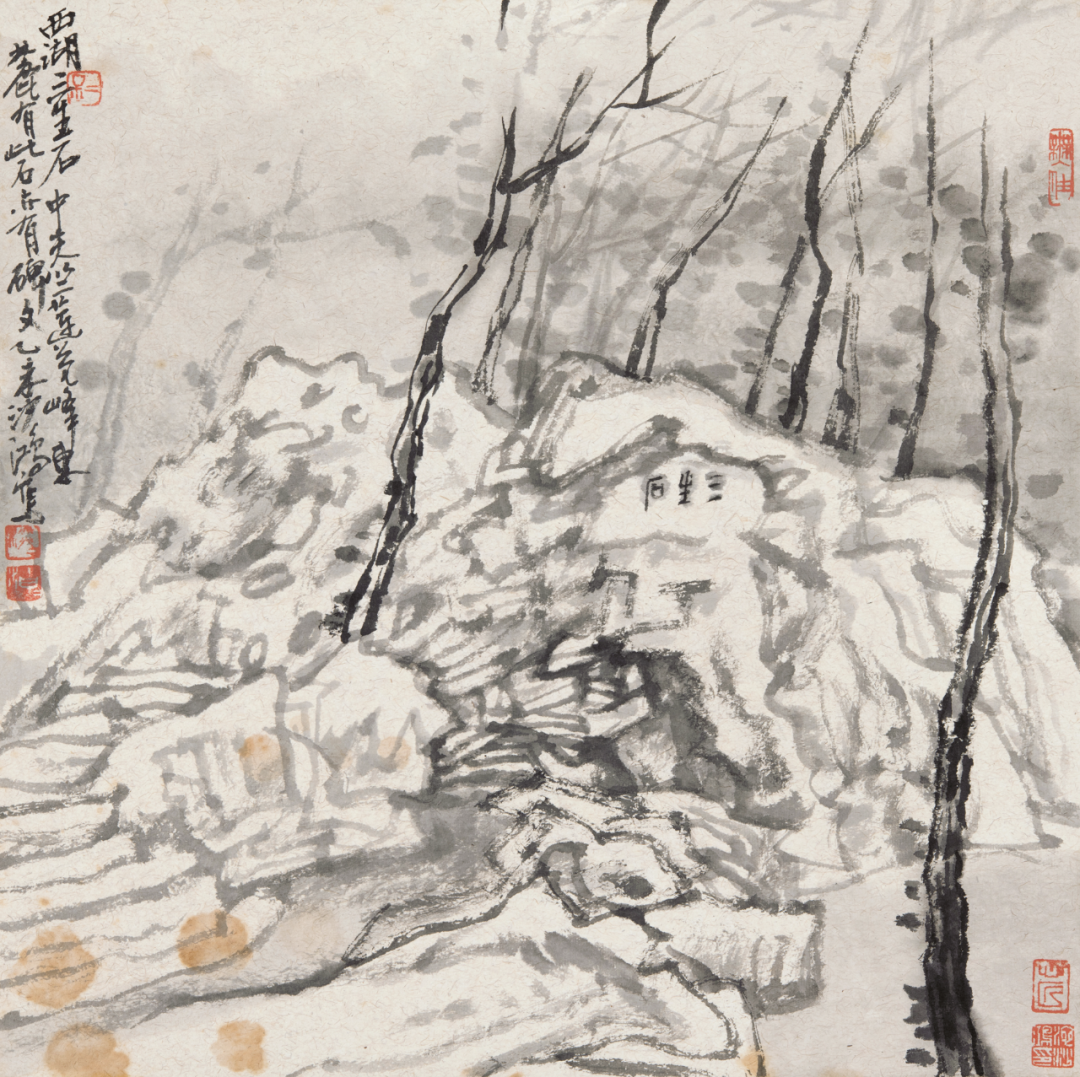 随心随缘，池沙鸿国画山水作品欣赏