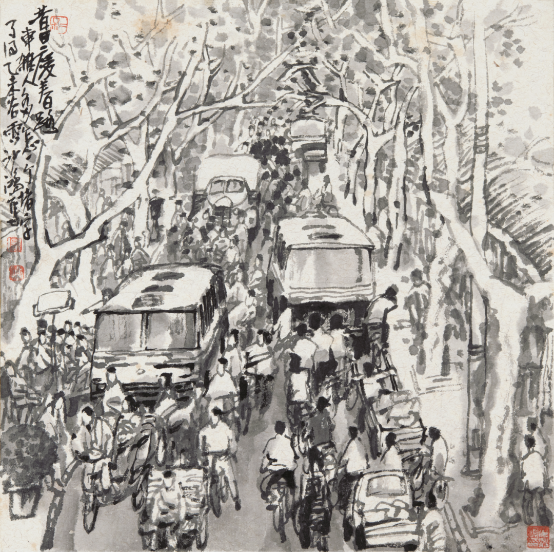 随心随缘，池沙鸿国画山水作品欣赏