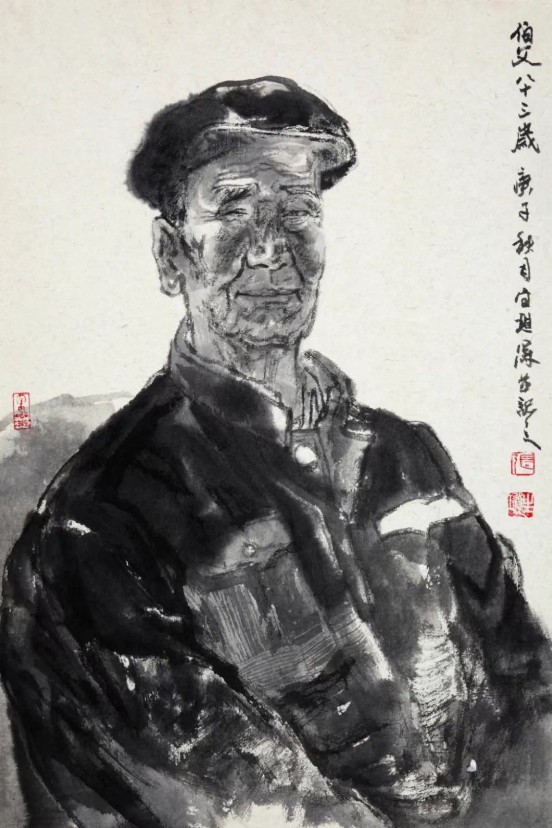 落笔无声，张生进回望故乡，带走画纸与乡恋