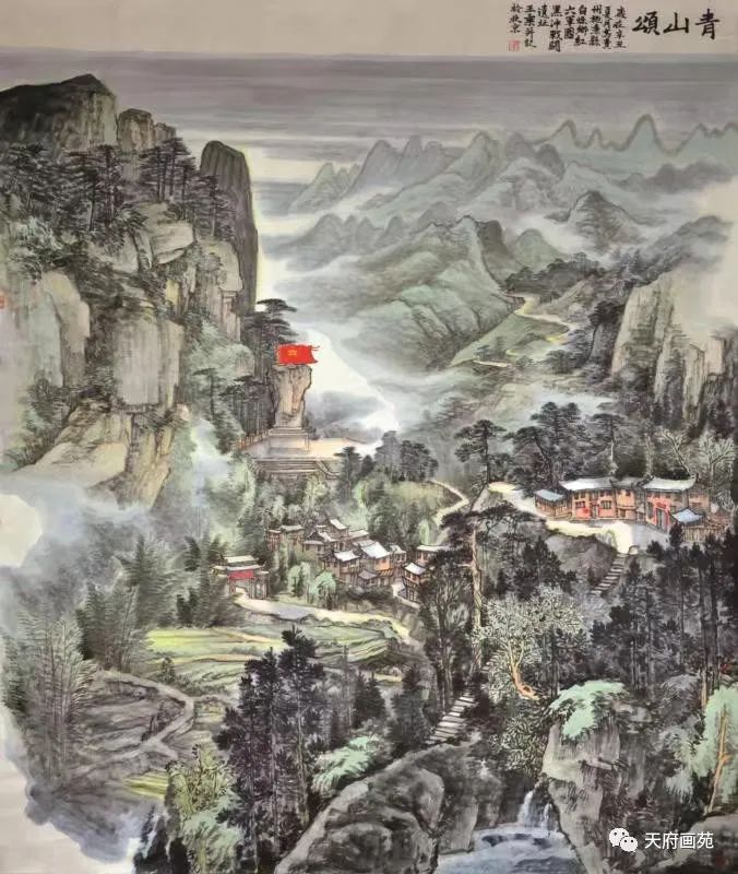 胸藏丘壑 笔涌岚烟——走进著名画家王乘的山水世界