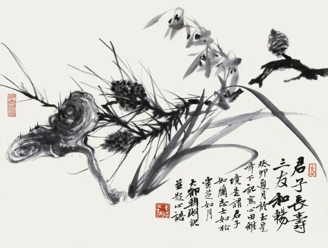 “花开三境——乔宜男/韩璐/宋丰光当代花鸟画作品展”8月26日将亮相青岛即墨