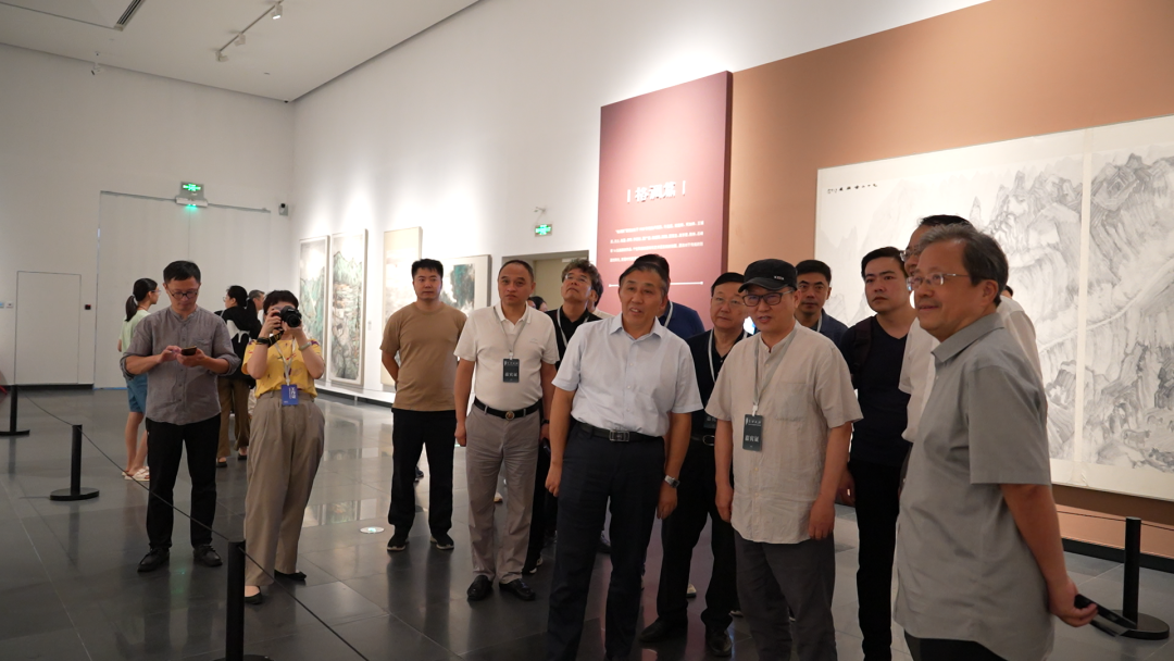 “第四届高峰之路——新时代中国画学术邀请展”在安徽省美术馆开幕