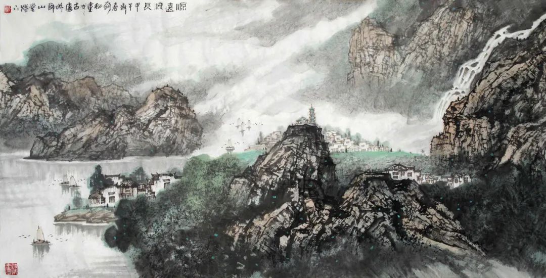 “第四届高峰之路——新时代中国画学术邀请展”在安徽省美术馆开幕