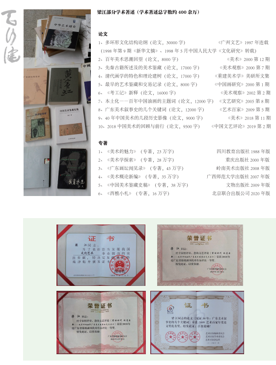 “天行健——梁江‘学者书画’50年”持续展出