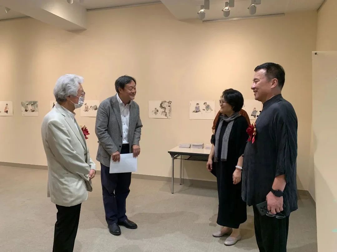 著名画家初敬业受邀在日本举行“道在日新——泓青作品展”