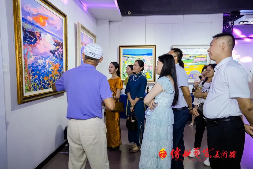 “诗性的乡野——高鸣油画精品展”开幕酒会在厦门举行，鹭岛吹起一股诗性的乡风