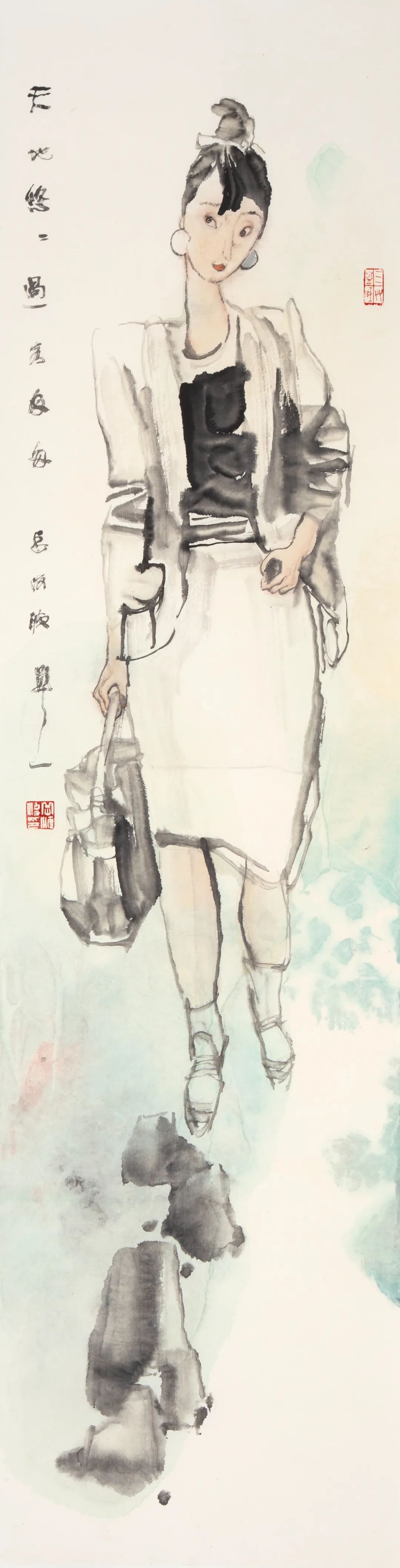 著名画家岳海波应邀参展“水墨方阵·绘事可读——全国名家邀请展”，一起阅读他“不简的简历”