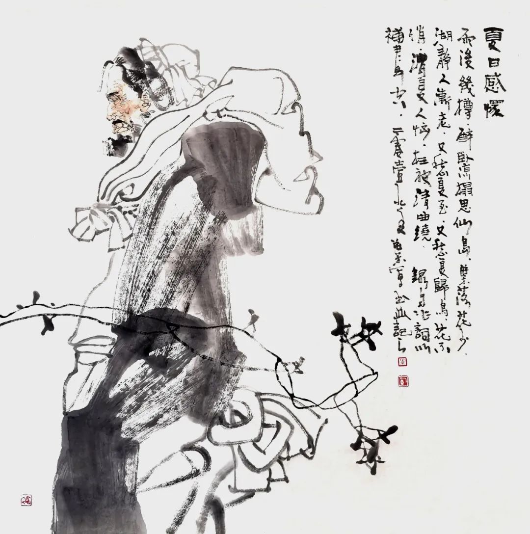 诗书画印之道，著名画家叶军应邀参展“水墨方阵 · 绘事可读——全国名家邀请展”