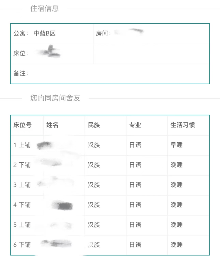 多所高校新生线上自选宿舍：不再“开盲盒”，学生投“简历”找舍友