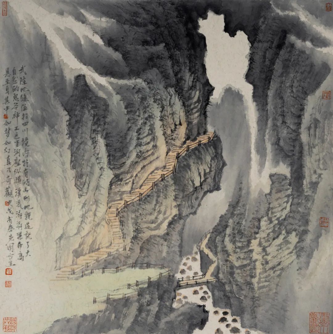 满于章法，整于造型——著名画家曾先国作品赏析