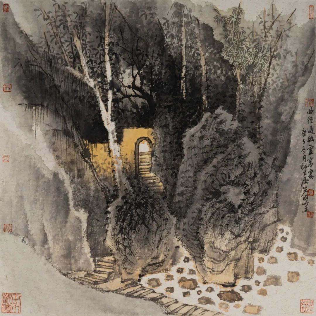 满于章法，整于造型——著名画家曾先国作品赏析