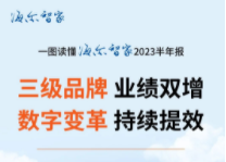 海尔智家发布2023半年报：业绩双增长，费率再优化