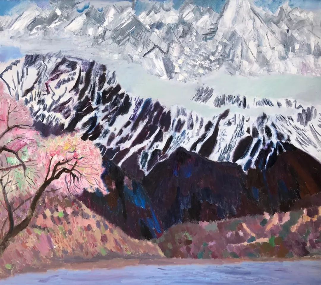 王克举 | 以写意风格描绘山野风景，突出自然的生命活力