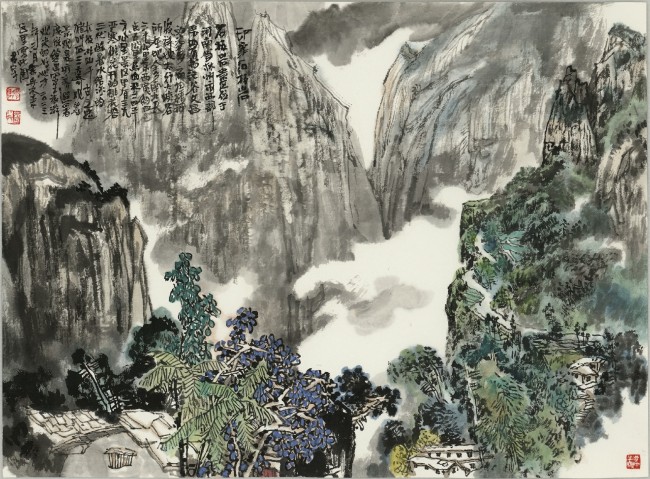 美景可待成追忆，丹青鬼斧画神工——著名画家刘书军河南石板岩采风小记