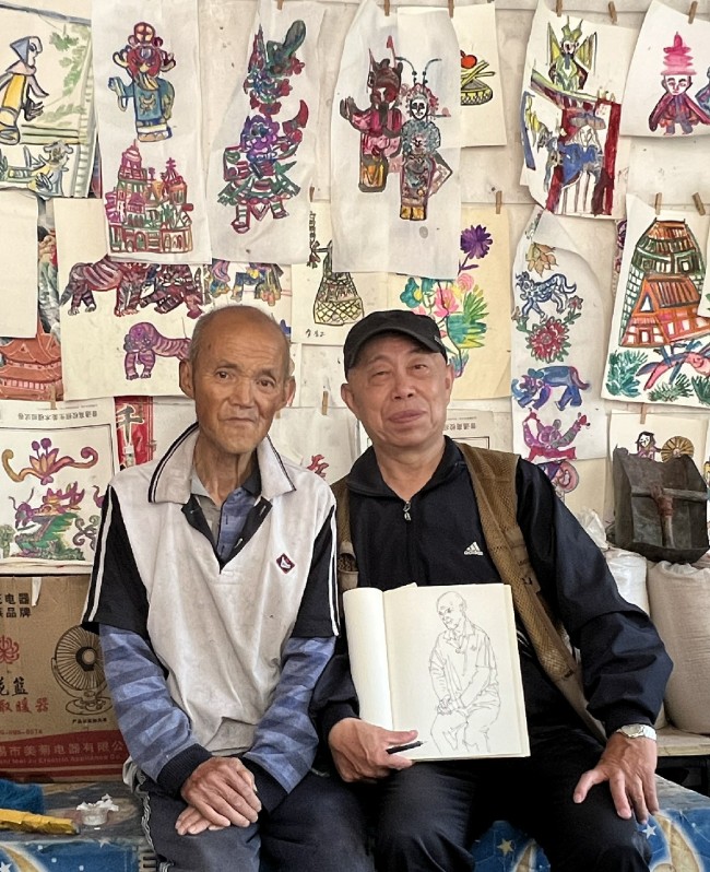 美景可待成追忆，丹青鬼斧画神工——著名画家刘书军河南石板岩采风小记