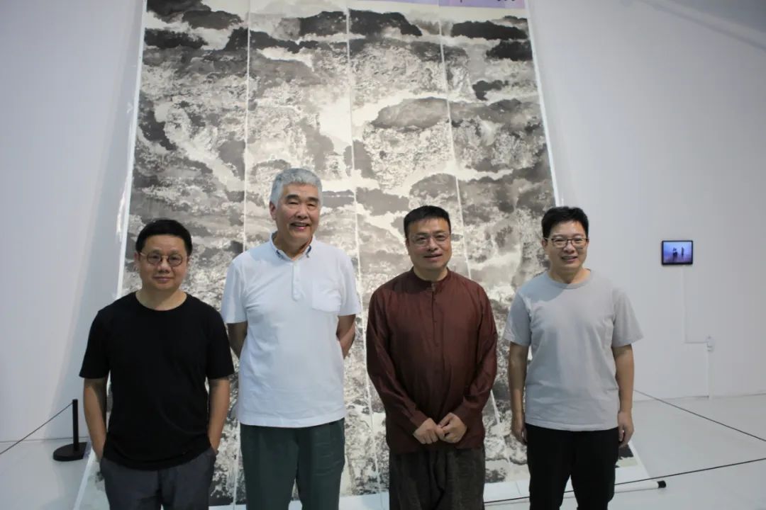 巍巍太行付笔端，“笔法记——林海钟作品展”在北京798空间站开幕