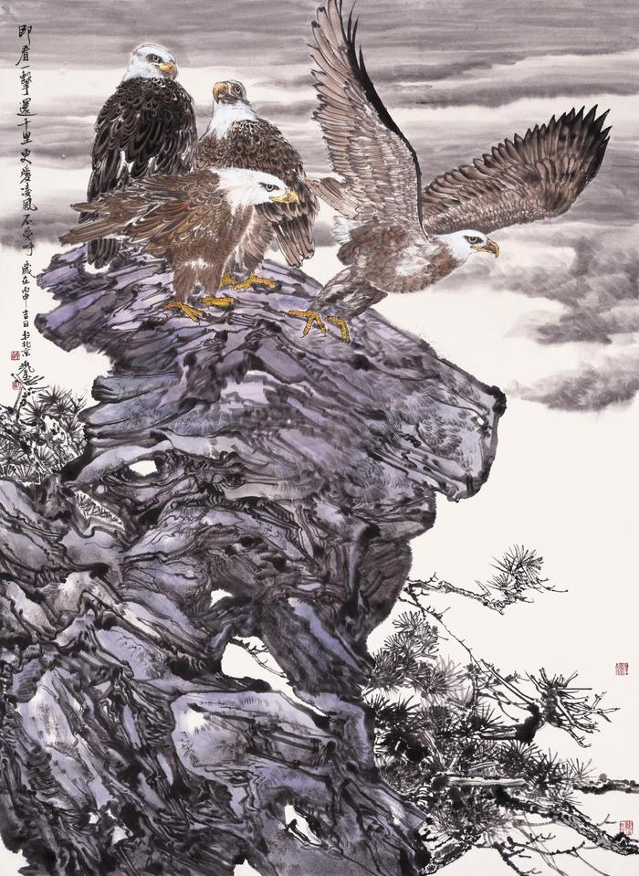 “丛林交响——郑瑰玺大景花鸟画展”将于9月10日在中国国家画院美术馆开幕