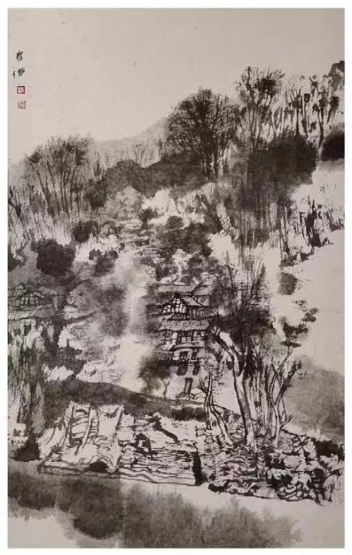 踏遍黔山写浩荡，墨洒盘水生隽永——谌宏微采风山乡巨变，用艺术讲述新时代贵州故事