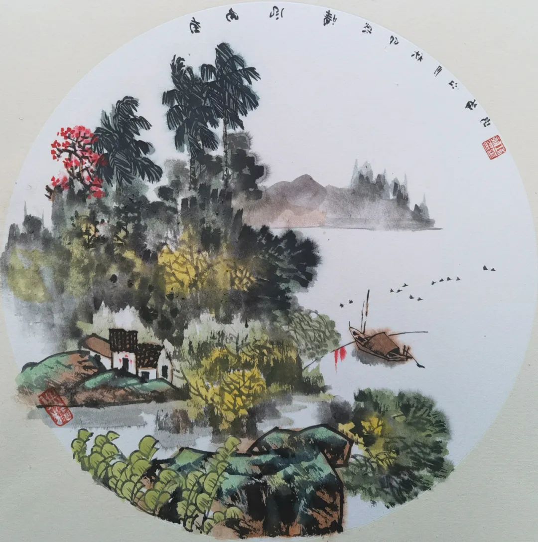 著名画家阮江华应邀参展“尚道开新——中国画名家精品展”