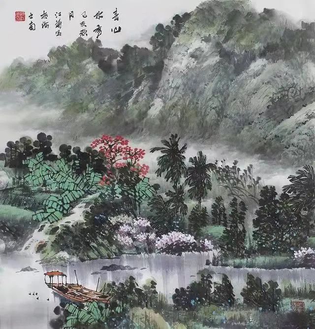 著名画家阮江华应邀参展“尚道开新——中国画名家精品展”