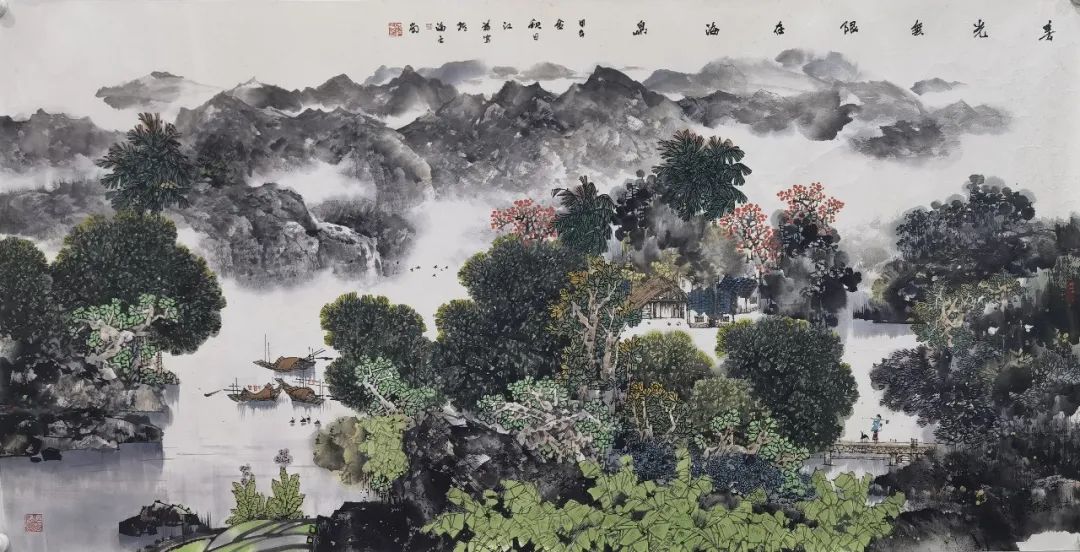 著名画家阮江华应邀参展“尚道开新——中国画名家精品展”