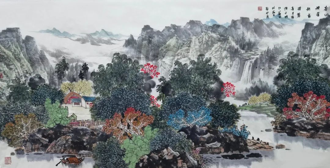 著名画家阮江华应邀参展“尚道开新——中国画名家精品展”