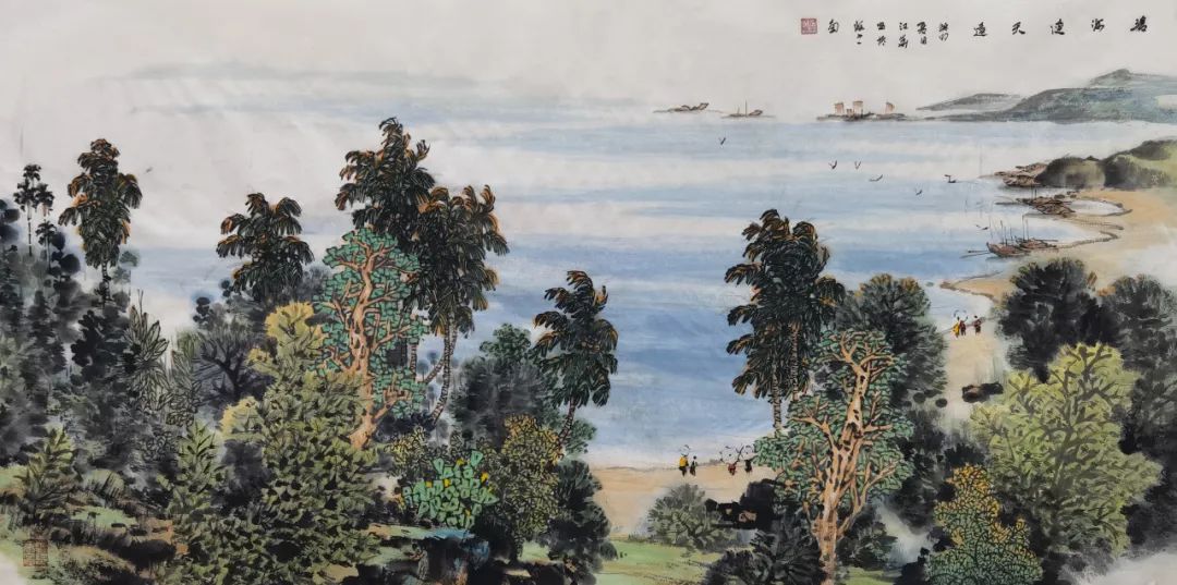 著名画家阮江华应邀参展“尚道开新——中国画名家精品展”