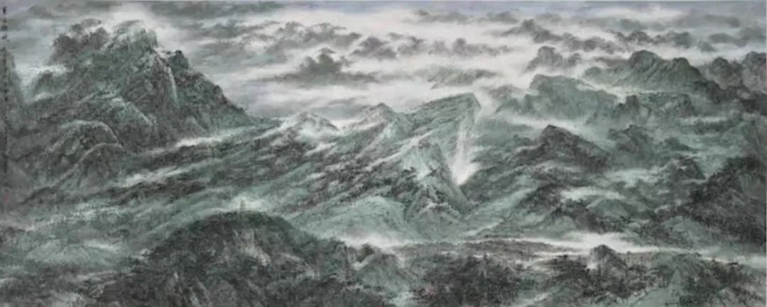 去上海海派艺术馆看江山如画，笔墨重光