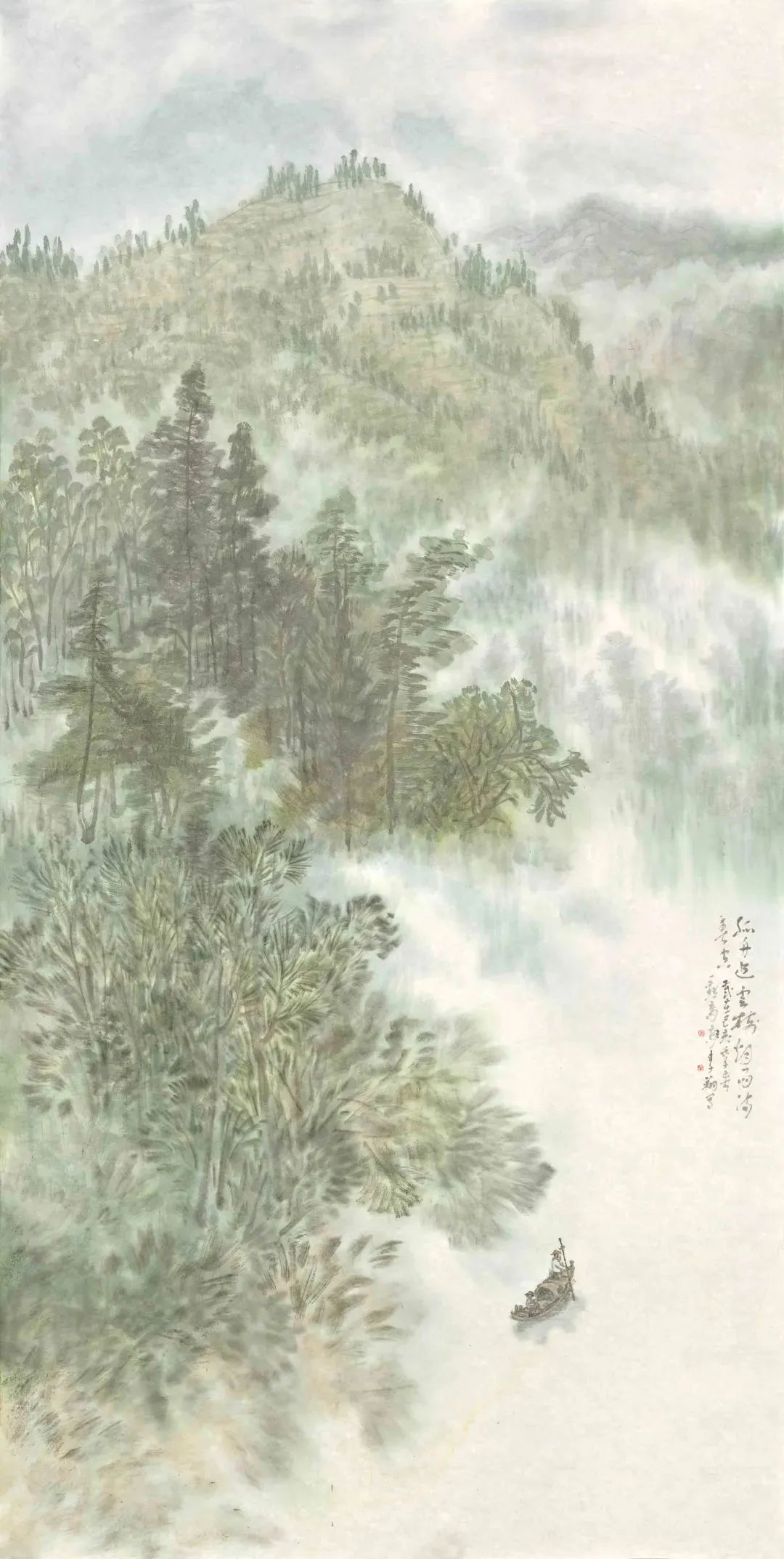 去上海海派艺术馆看江山如画，笔墨重光