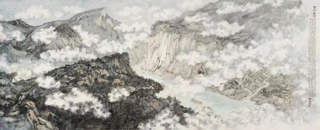 去上海海派艺术馆看江山如画，笔墨重光