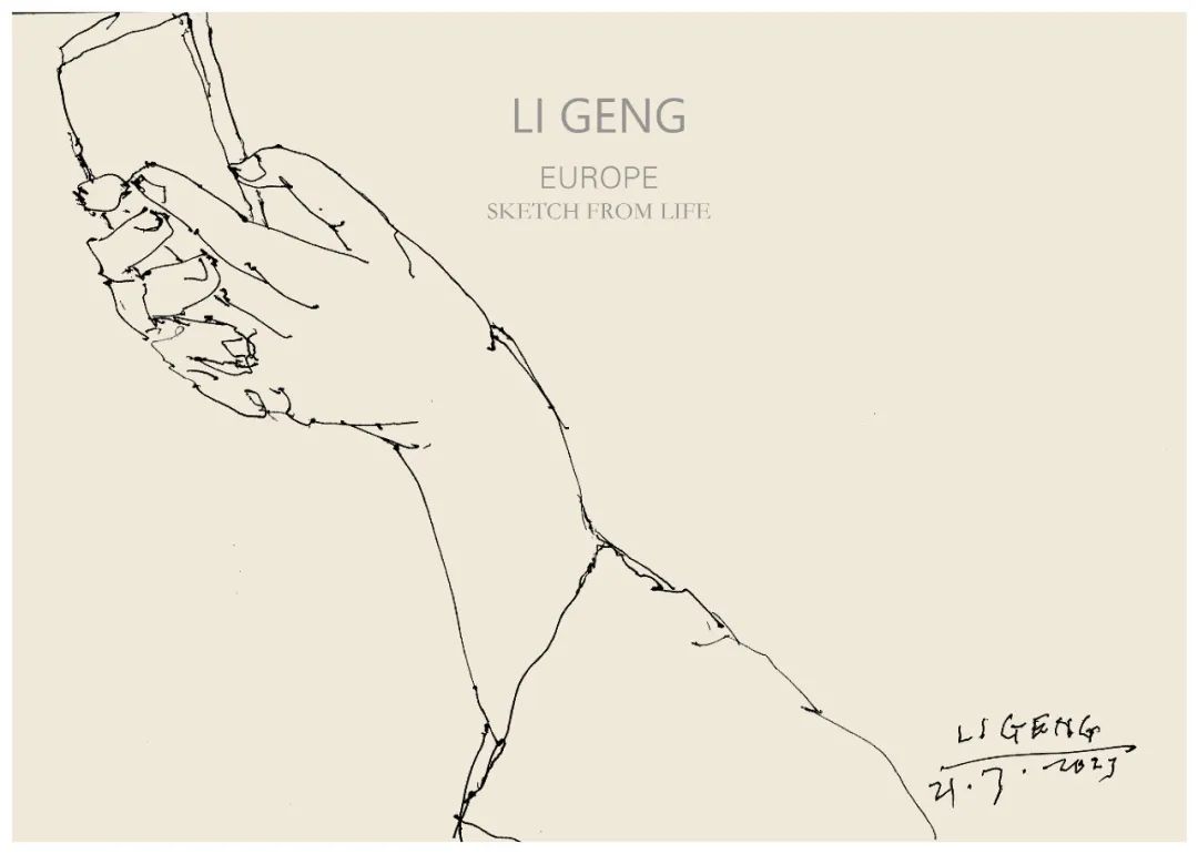 李庚欧洲写生记 | 用中国笔墨语言描绘欧洲都市风情