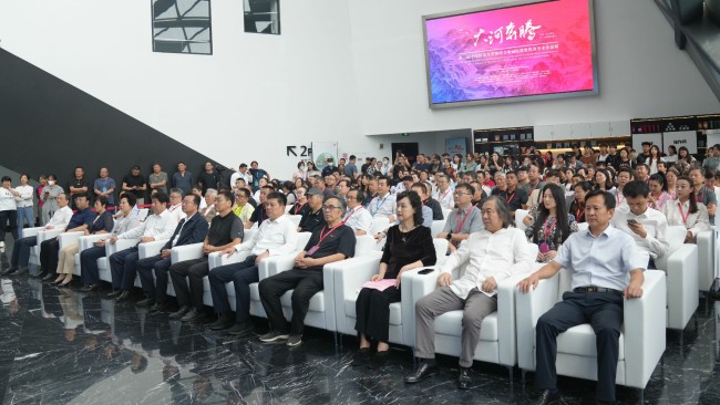 “大河奔腾——第三届中国沿黄九省城市专业画院联盟优秀美术作品展”在济南市美术馆（济南画院）盛大开幕