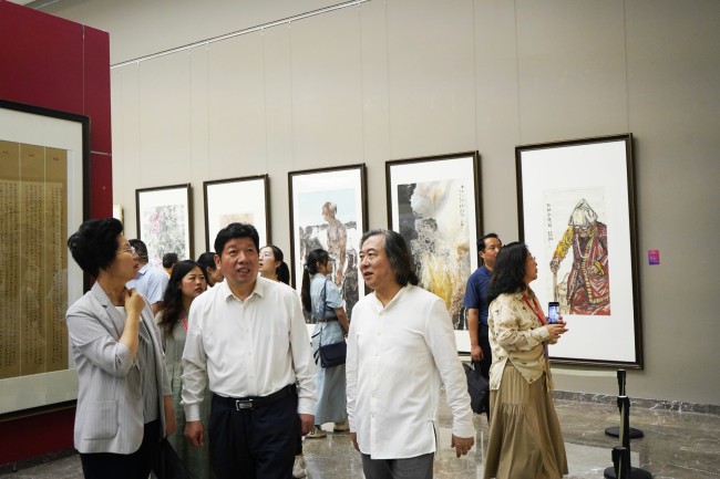 “大河奔腾——第三届中国沿黄九省城市专业画院联盟优秀美术作品展”在济南市美术馆（济南画院）盛大开幕