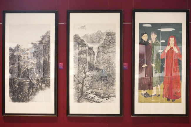 “大河奔腾——第三届中国沿黄九省城市专业画院联盟优秀美术作品展”在济南市美术馆（济南画院）盛大开幕