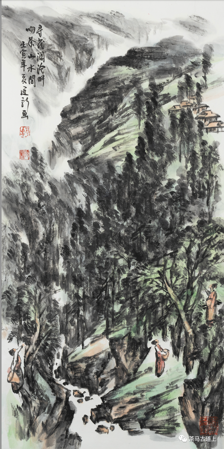 方寸之间见乾坤 | “茶语山河——舒建新中国画作品展”23日在扬州瘦西湖艺术中心举办