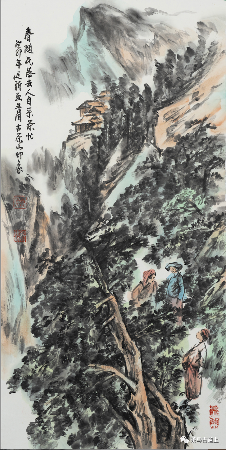 方寸之间见乾坤 | “茶语山河——舒建新中国画作品展”23日在扬州瘦西湖艺术中心举办