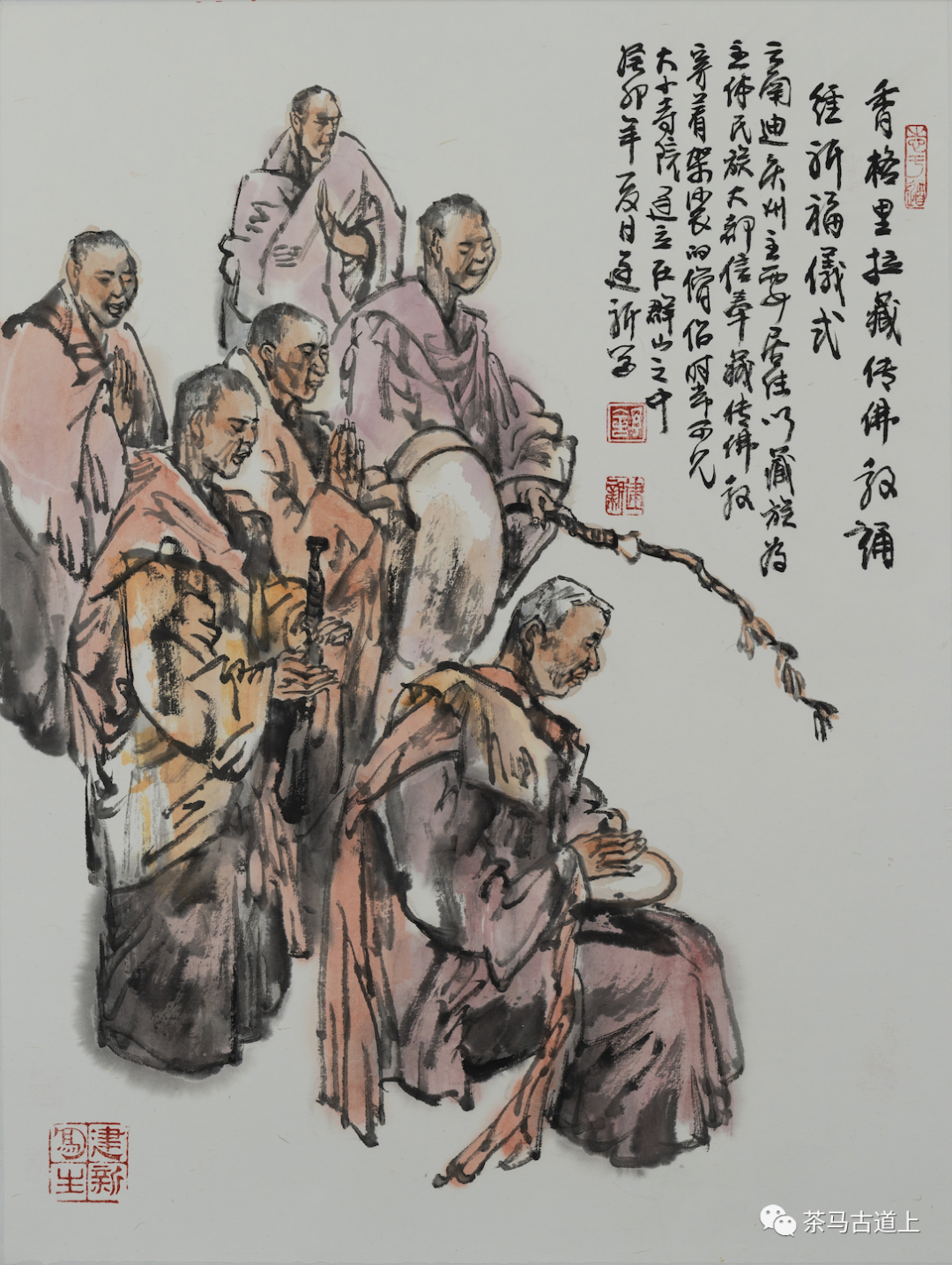 方寸之间见乾坤 | “茶语山河——舒建新中国画作品展”23日在扬州瘦西湖艺术中心举办