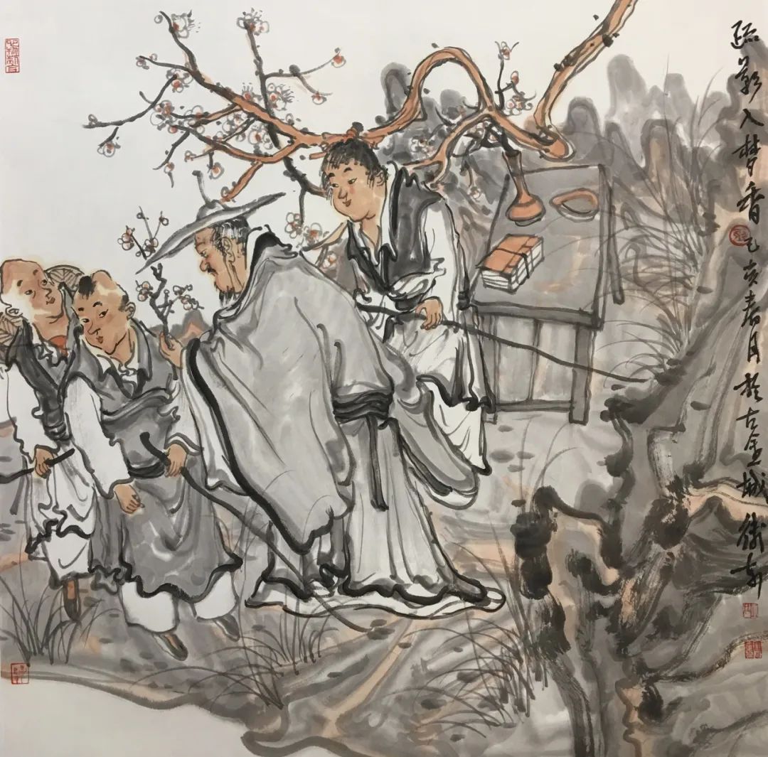 翰墨赏古今，著名画家巫卫东应邀参展“时代气象——当代中国画名家学术邀请展（徐州站）”