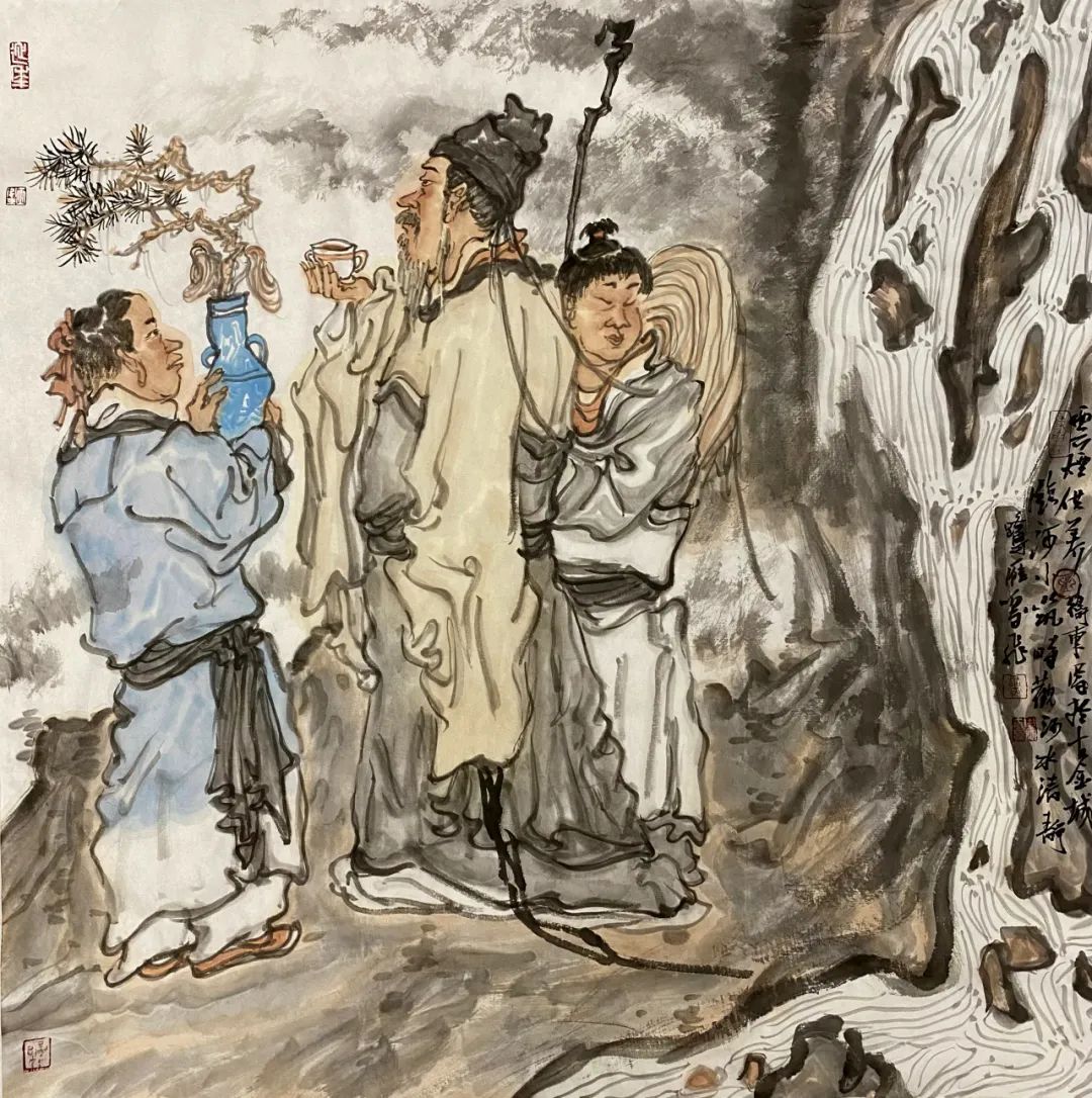 翰墨赏古今，著名画家巫卫东应邀参展“时代气象——当代中国画名家学术邀请展（徐州站）”