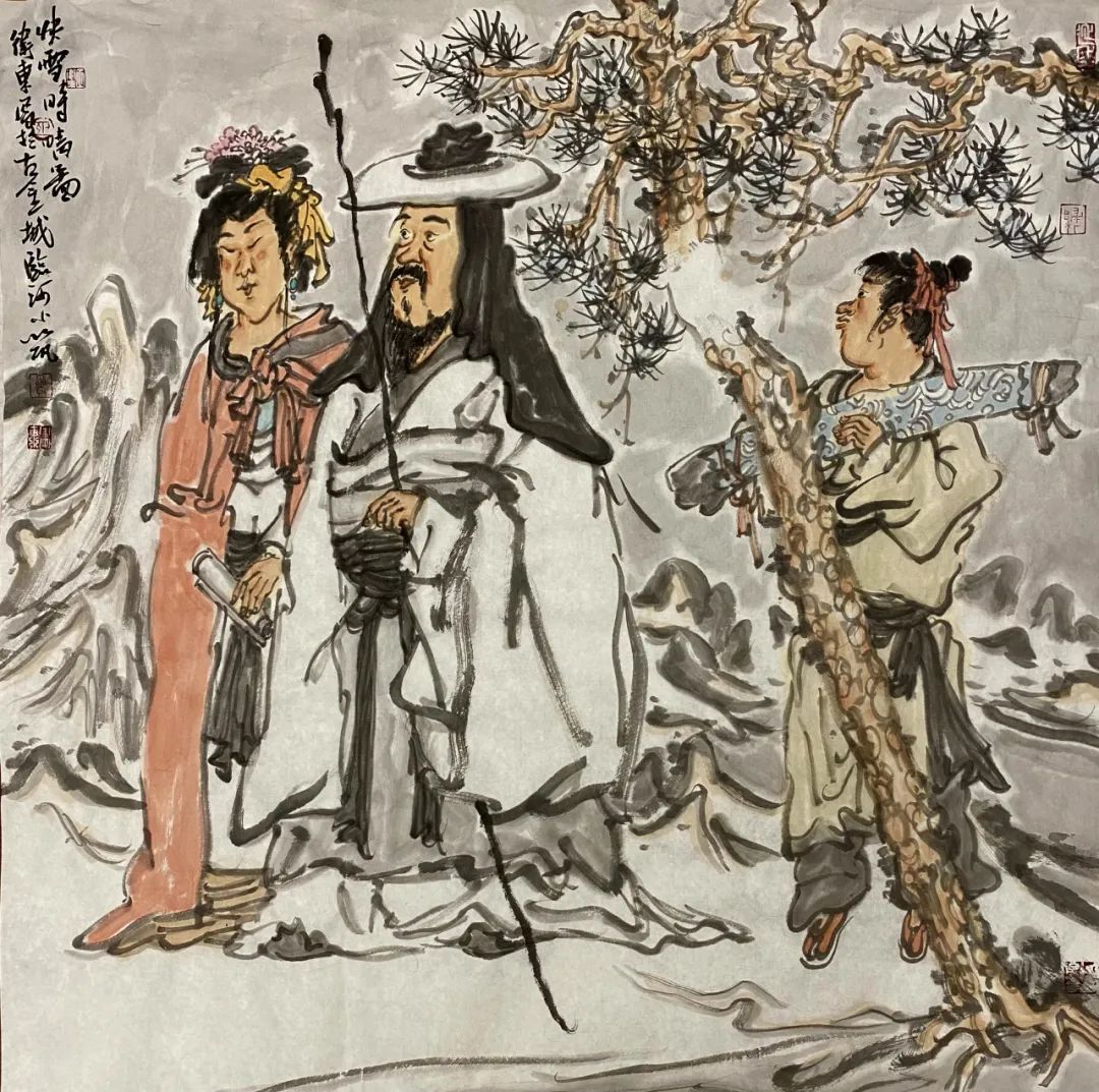 翰墨赏古今，著名画家巫卫东应邀参展“时代气象——当代中国画名家学术邀请展（徐州站）”