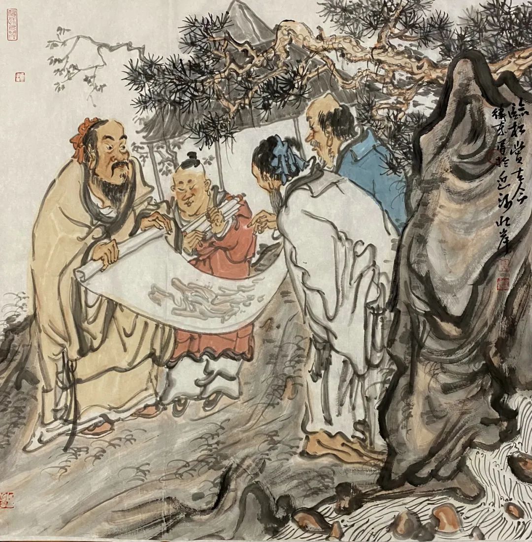 翰墨赏古今，著名画家巫卫东应邀参展“时代气象——当代中国画名家学术邀请展（徐州站）”