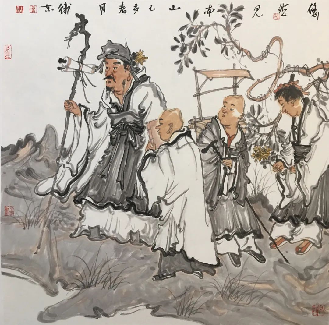 翰墨赏古今，著名画家巫卫东应邀参展“时代气象——当代中国画名家学术邀请展（徐州站）”