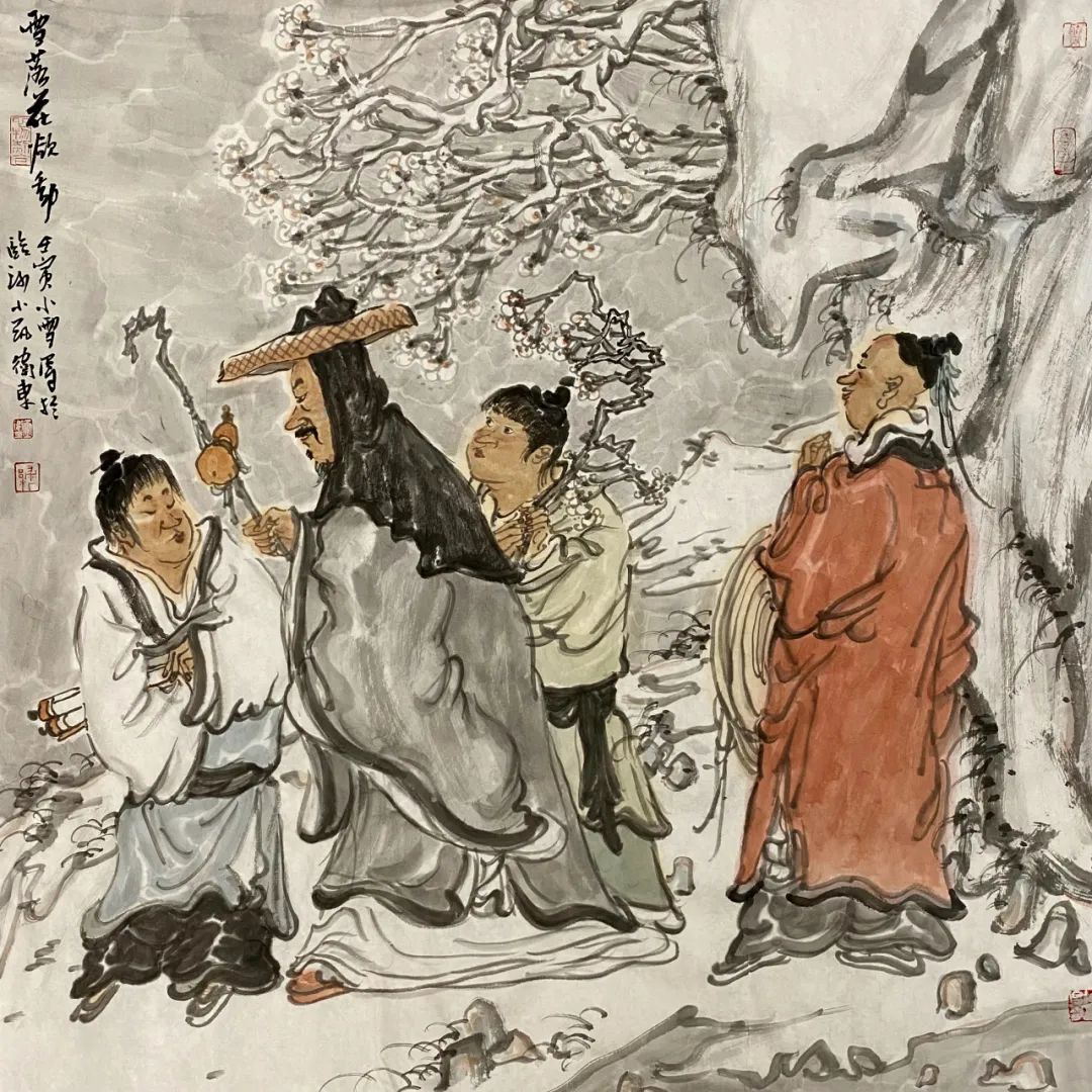 翰墨赏古今，著名画家巫卫东应邀参展“时代气象——当代中国画名家学术邀请展（徐州站）”